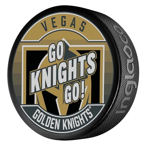 3D Lenticular Hockey Puck - Vegas Golden Knights Collector's Item