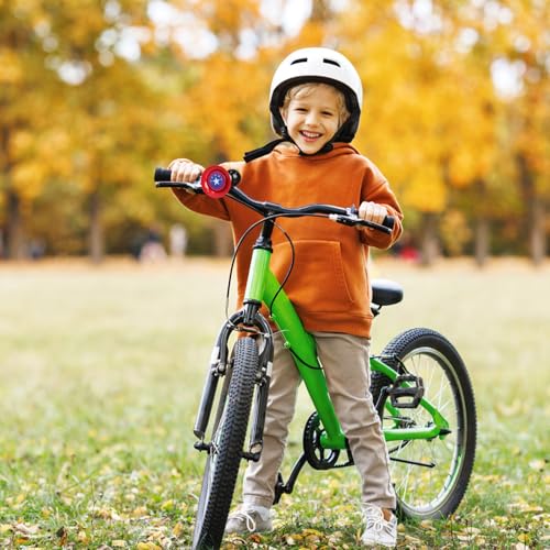 Kids Bike Horn Bell - Black & Red, Easy to Install