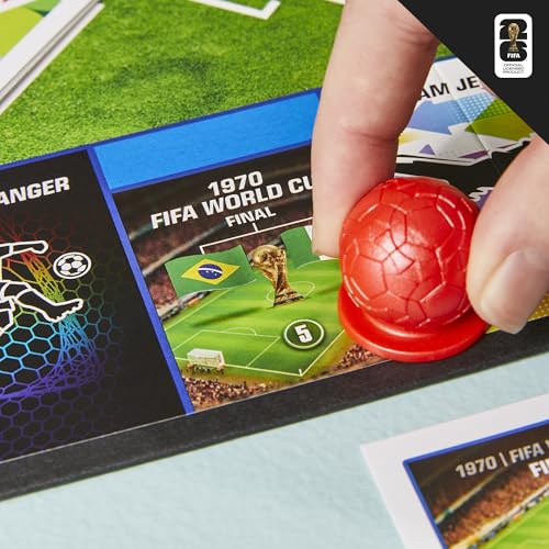 Monopoly Panini Prizm FIFA World Cup Board Game with Trading Cards