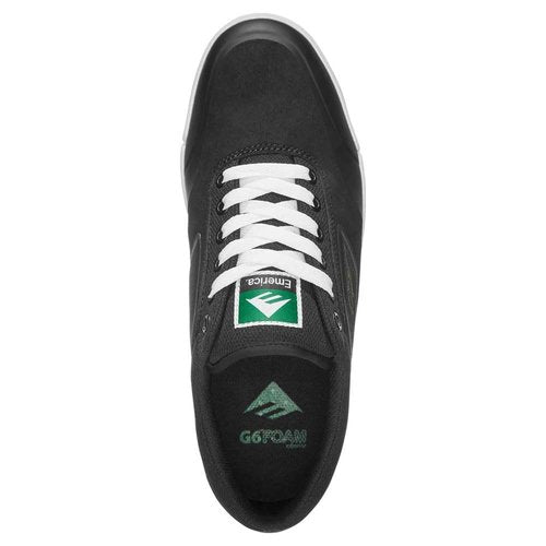 Emerica Men's Phocus G6 Shoe, Black/White/Gold, 7