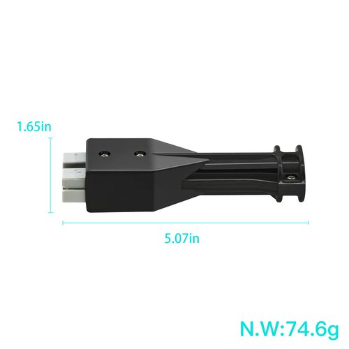 DIYOLFALL Golf Cart Battery Charger Connector Kit Used for EZGO Electric 1983-95 SB50 Plugs DC Cord Strain Relief 18972G1