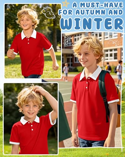 Boys' Short Sleeve T-Shirt - Multiple Color Options