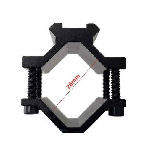 Jnrtifow Scope Barrel Clamp Mount Adapter with Weaver Picatinny Rail