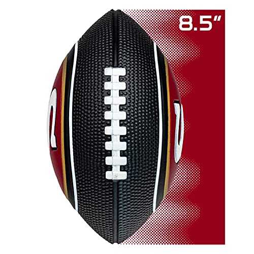 Kids Foam Football - 8.5" Soft PU Ball with 3D Team Logos