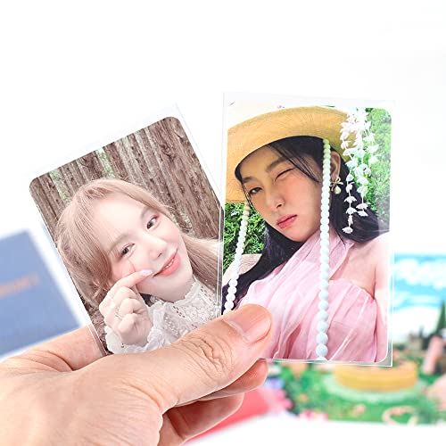 Kpop Photocard Sleeves - Ultra Clear, Unsealable - 100 Packs