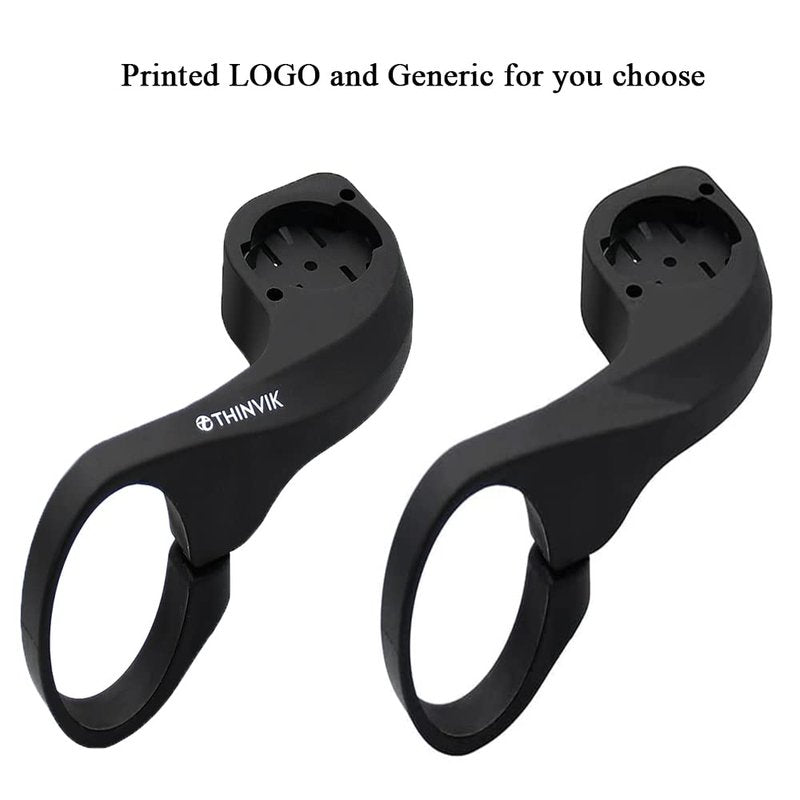 Thinvik Out Front Bike Computer Mount for Garmin Edge 840/830/820/810/540/530/520Plus/520/510/500/200/130/25 GPS Compatible with 31.8mm 25.4mm Handlebar