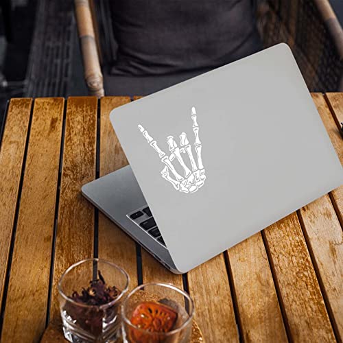 Skeleton Hand Rock On Sticker - Vinyl Decal for Cars
