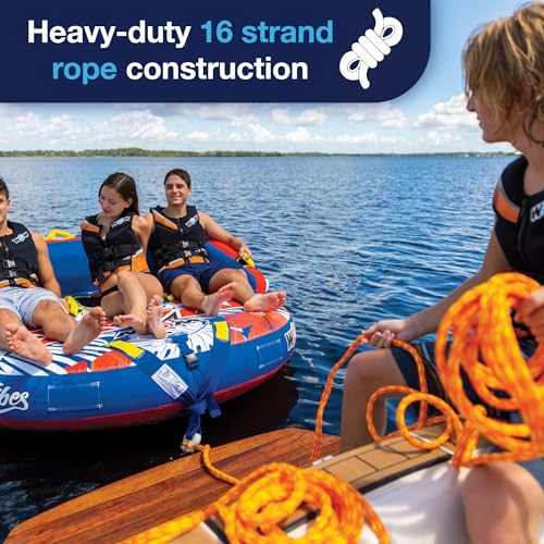 60ft Tow Rope for Towable Tubes - 2000 lb Break Strength