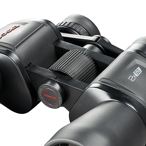 Tasco Essentials 12x50 Porro Binoculars with Carrying Case & Neck Strap - Black