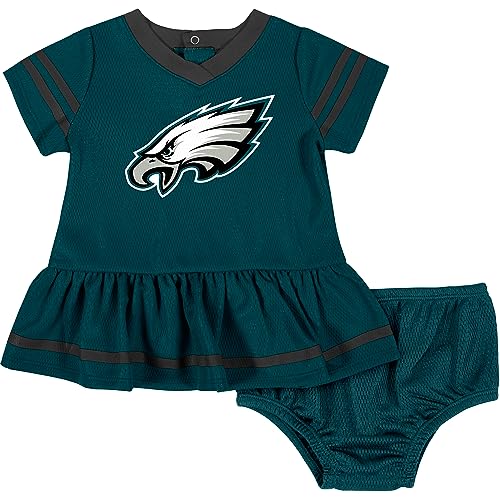 Baby Girls' Jersey Dress and Diaper Cover Set - Team Colors