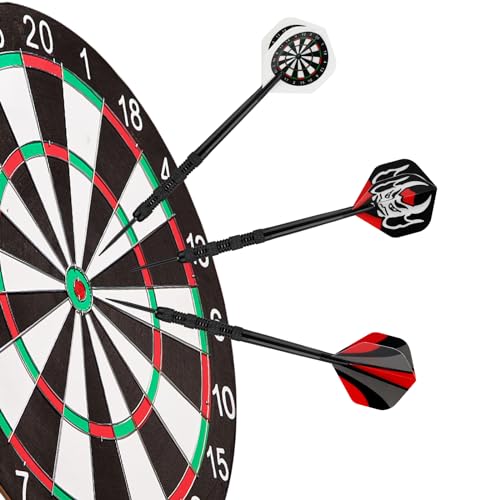 Accmor Metal Tip Darts, Steel 14 Grams Professional Darts Set, for