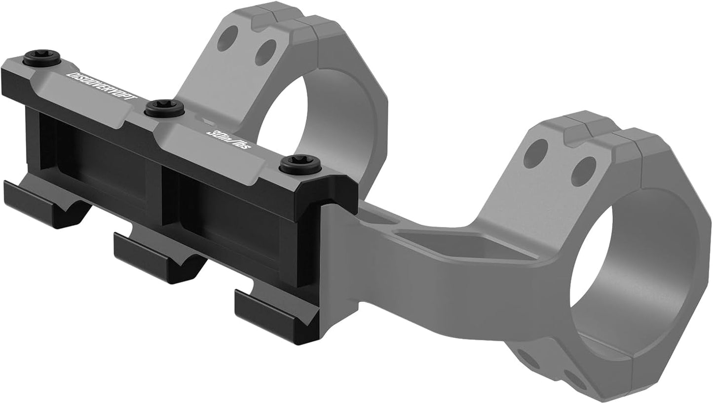 One-Piece High Precision 20 MOA Cantilever Scope Mount by [Brand Name] - 34mm/30mm Tube for Picatinny Rail