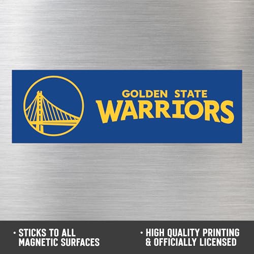 Golden State Warriors NBA Basketball Team Spirit Magnet - 4x10