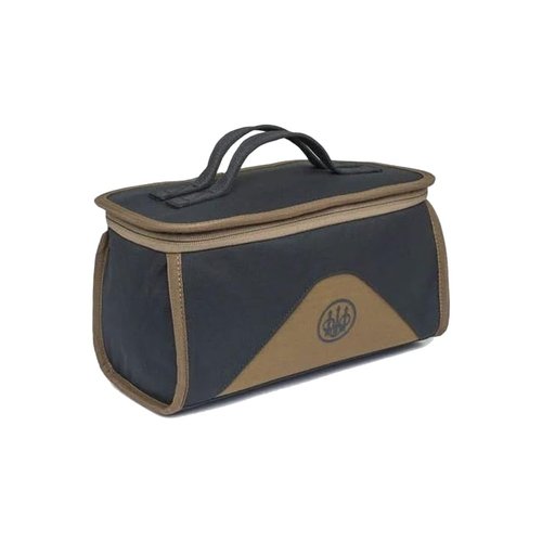 Beretta Gamekeeper EVO Durable Lightweight Functional Outdoor Hunting Shooting Tactical Zippered Cartridge Bag 100 | Capacity of 4 Boxes x 25 Cartridges, Ebony & Otter