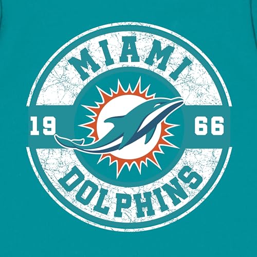 NFL Baby Long Sleeve Bodysuits 2-Pack - Miami Dolphins, 0-3 Months