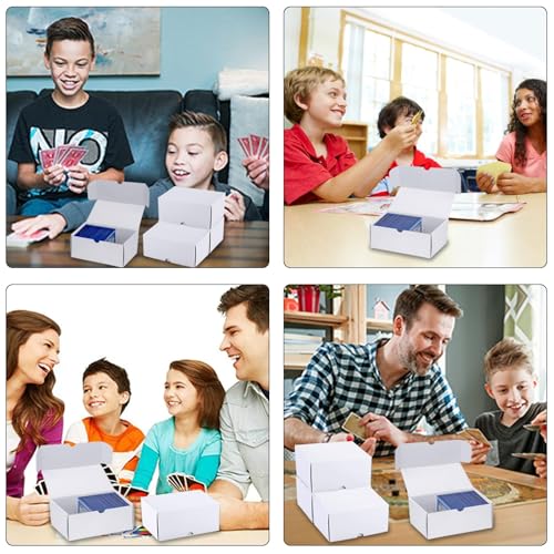 Toploader Trading Card Storage Box - 300 Count, 3 Pack - White