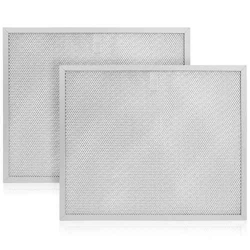 2 Pack Allure Range Hood Filter BPS1FA30 11-3/4" x 14-1/4" x 3/8" - Exact Fit Bro.an QS1 30" Nu.tone WS1 QS2 Range Hood, Replaces 99010299 BPS2FA30 99010305 S99010305 AP3378953 by TOMOON