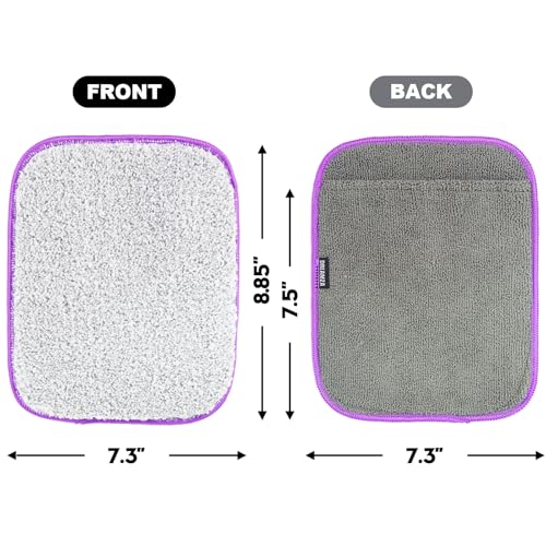 Wearable Bowling Ball Shammy Pad - 1-Pack Purple