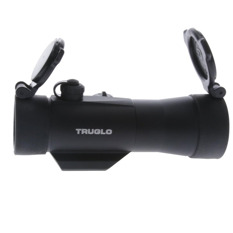 TruGlo Red-Dot Traditional Mount 2x42mm Hunting Tactical Weapon Sight with 11-Position Rheostat for Brightness Adjustment, Black