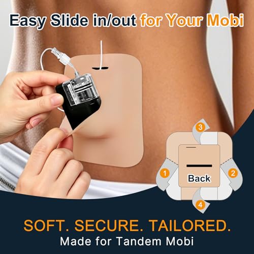 Kuruyo 35-Pack Beige Waterproof Mobi Device Patches with Reinforcement Strap