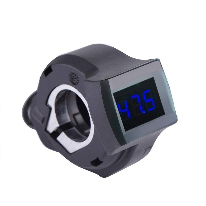 Electric Voltage Display, Scooter Thumb Throttle Assembly with LCD Battery Voltage Display