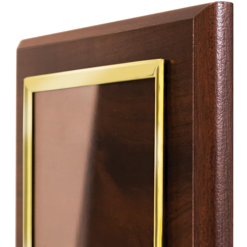 Custom Photo Plaque Frame - 10x8 Personalized Engraved Award