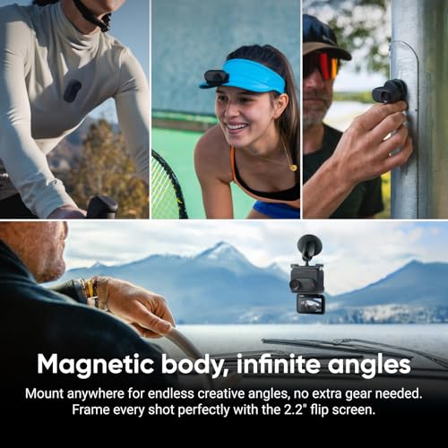 Insta360 GO 3S 128GB Black 4K Portable Vlogging Camera - Midnight Black Bundle
