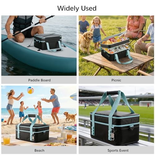 YEEGO DIRECT 40L Waterproof Paddle Board Cooler - Insulated SUP Cooler with Bottle Opener