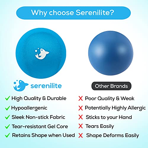Stress Balls for Adults - Hand Therapy & Grip Strengthening - Blue Skies