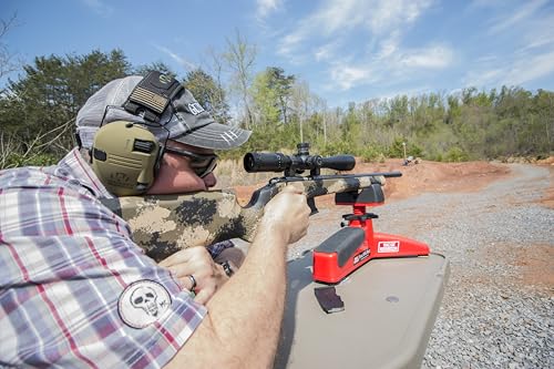 MTM FRR-30 Front Rifle Rest Ideal Shooting Rest for Rifle Shotgun Handgun, USA Made, Red