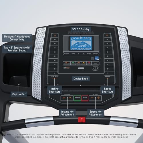 Compact Treadmill for Home Gym with Smart Incline & Cushioning