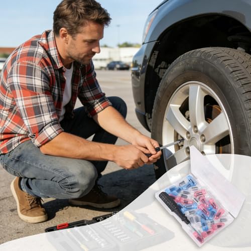 Tire Repair Rubber Nail Kit - 90/60/30pcs, 3 Sizes