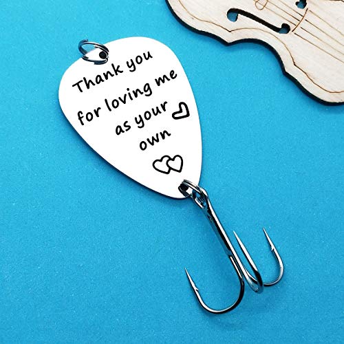 Engraved Fishing Lure Gift for Stepdad - Father's Day & Birthday