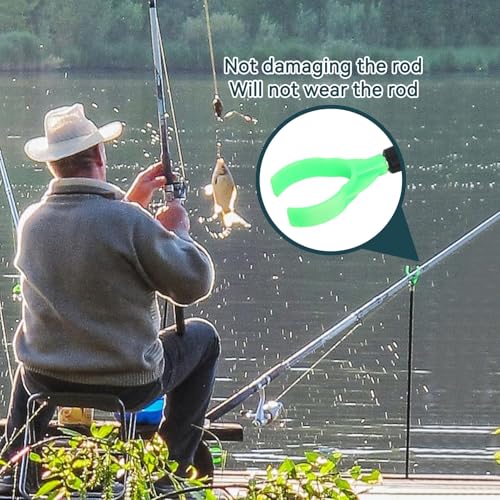 Adjustable Fishing Rod Holder - Telescopic Aluminum Bracket