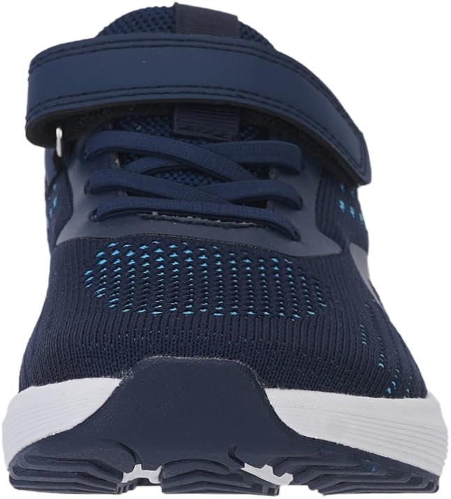 BRONAX Kids Wide Toe Box Tennis Shoes for Boys & Girls Dark Blue 4W