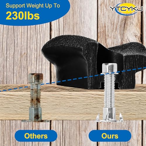 YTCYKJ 10PCS Large Rock Climbing Holds C for Indoor & Outdoor Climbing