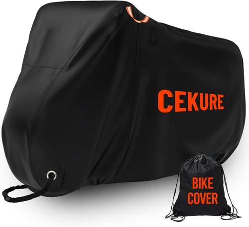 Bike Cover - Waterproof Heavy Duty Oxford for 1-2 Bikes | Tear Resistant & Windproof with Carry Bag
