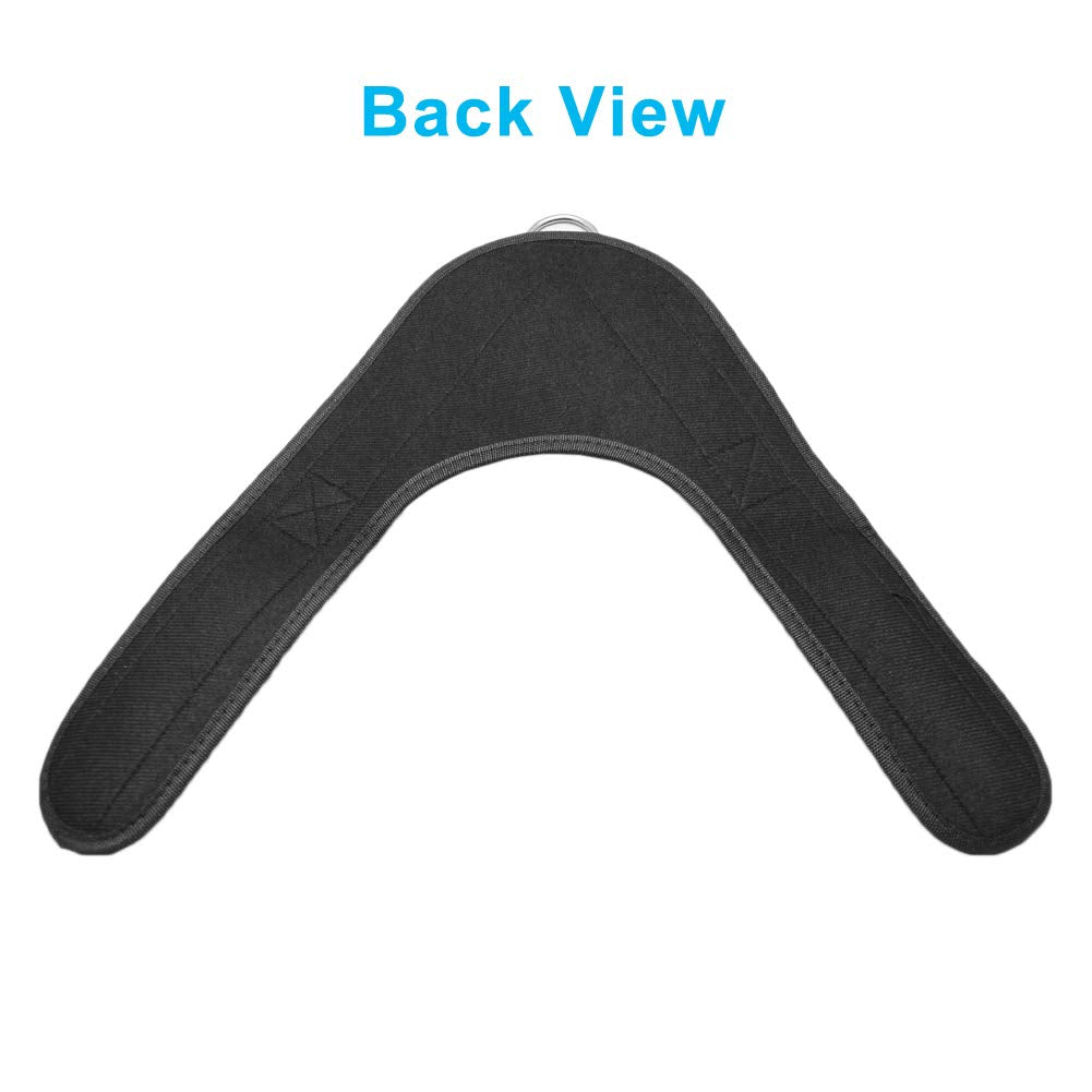 YCYU Ab Crunch Harness Cable Attachment Ab Exercise Cable Machine Gym Workout Abdominal Crunch Core Muscle Training Equipment Shoulder Pads