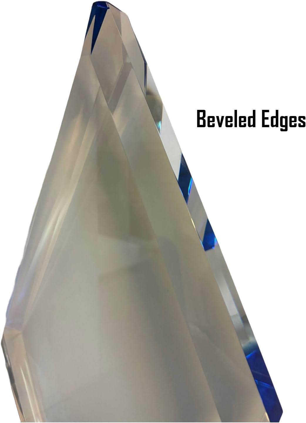 Skiennix Customizable Solid Crystal Trophy - 8 Inch Personalized Award for Employee Recognition