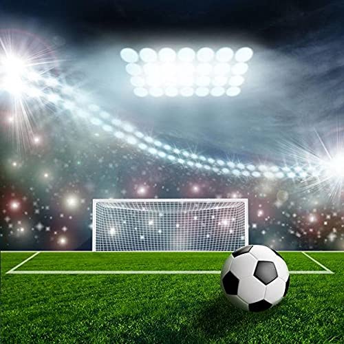 SPDTECH Soccer Ball Size 5 White Black with Pump & Needle Youth Game Practice Gift