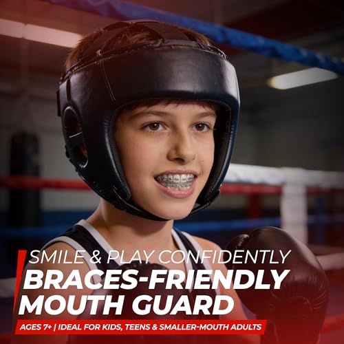 Kids Mouth Guard for Braces - No-Boil, Dual-Arch Protection
