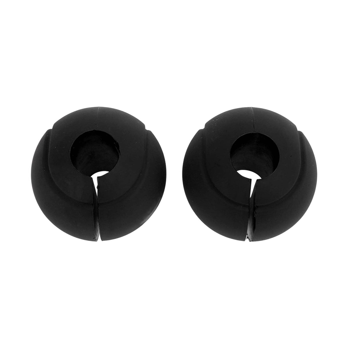 Barbell Grips, Curved Non Slip Silicone Thickened Grip Dumbbell Grips Round Spherical for Arm Muscle Building Fitness Enthusiasts(Black)