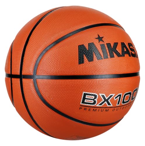 Mikasa BX1000 Premium Rubber Basketball Size 7 – 29.5" (Official Men’s Standard)