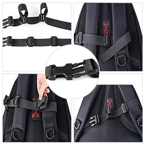 Adjustable Heavy Duty Backpack Chest Strap with Quick Release Buckle