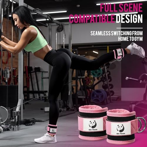 Adjustable Ankle Straps for Cable Machines - Premium Comfort & Durability