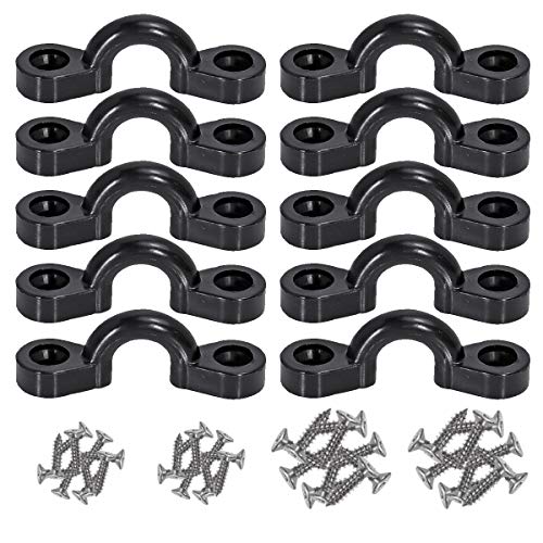 Nylon Kayak Pad Eye Deck Loops with Stainless Steel Screws