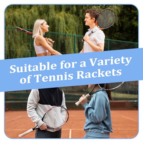 10 Pack Tennis Grip Tape - Precut Anti-Slip Racket Overgrips