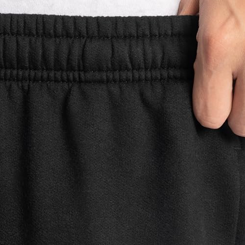 Eversoft Fleece Sweatpants with Pockets - Large, Black