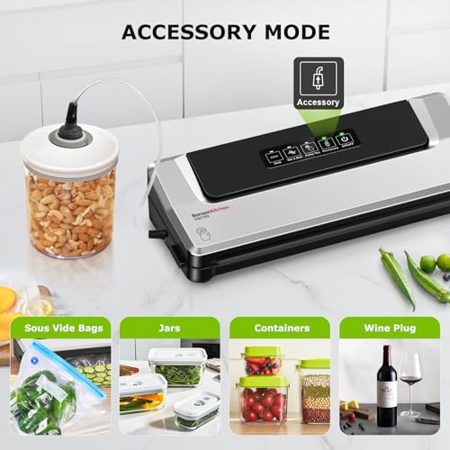 Compact Vacuum Sealer Machine with 4 Modes for Food Preservation