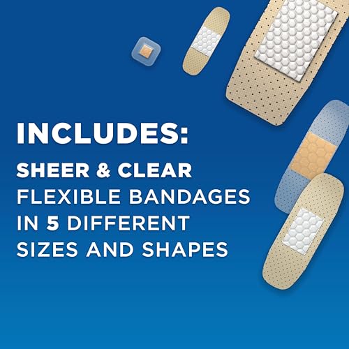 Adhesive Bandages Family Pack, Assorted Sizes - 280 Count